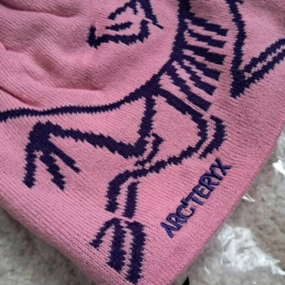 Arc'teryx Pink and Purple Beanie - Picture 3 of 3